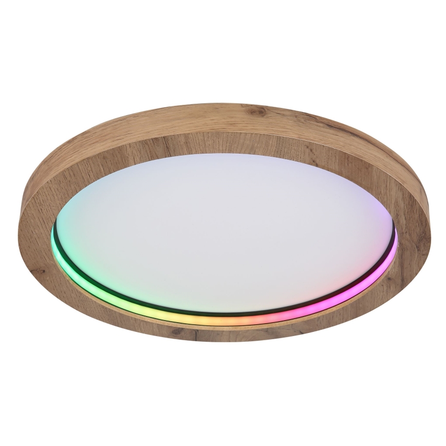 Globo - Стельовий RGBW-світильник з регулюванням яскравості LED/24W/230V 2700-6000K + пульт дистанційного керування