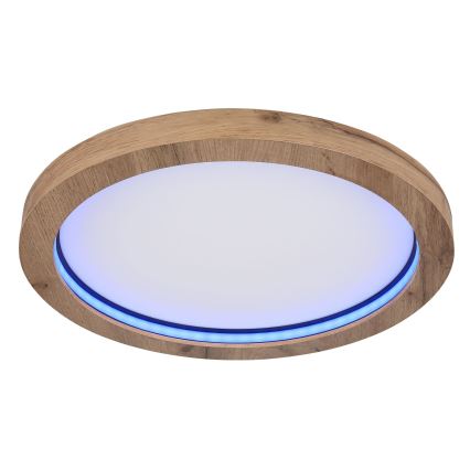 Globo - Стельовий RGBW-світильник з регулюванням яскравості LED/24W/230V 2700-6000K + пульт дистанційного керування