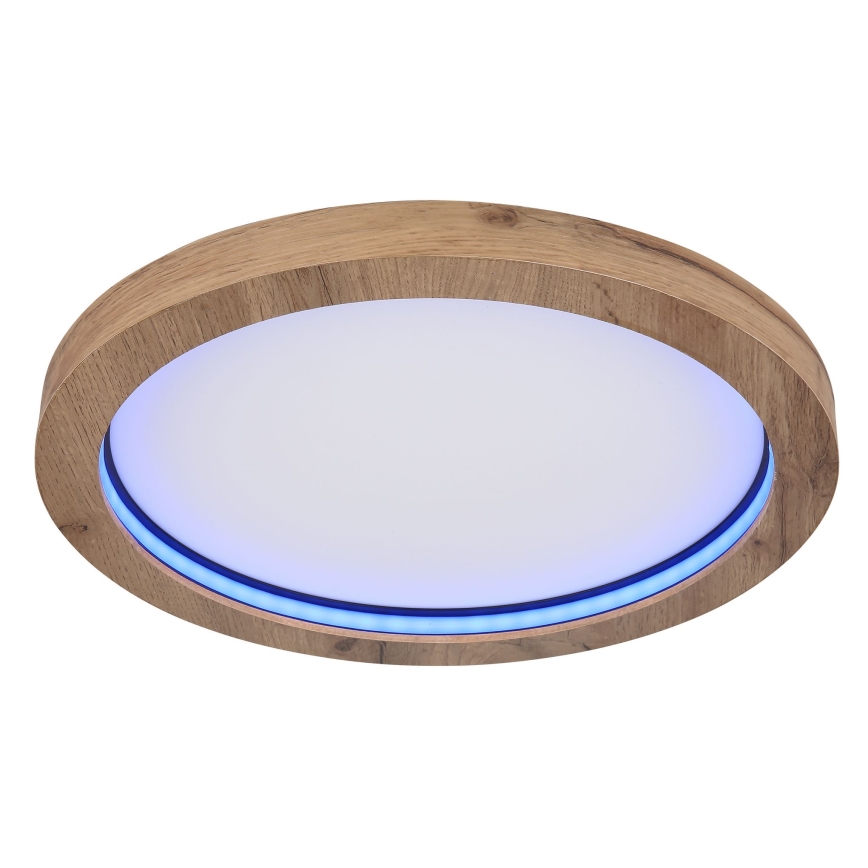 Globo - Стельовий RGBW-світильник з регулюванням яскравості LED/24W/230V 2700-6000K + пульт дистанційного керування