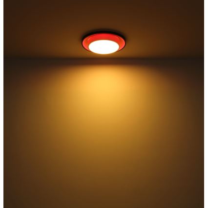 Globo - Стельовий RGBW-світильник з регулюванням яскравості LED/21W/230V 2700-6500K+ пульт дистанційного керування