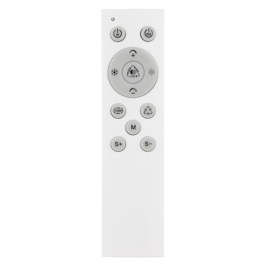 Globo - Стельовий RGBW-світильник з регулюванням яскравості LED/21W/230V 2700-6500K+ пульт дистанційного керування