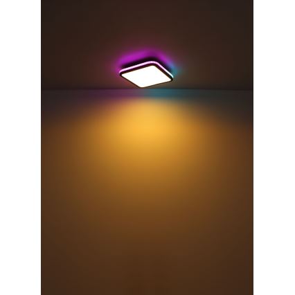 Globo - Стельовий RGBW-світильник з регулюванням яскравості LED/40W/230V 2700-6500K + пульт дистанційного керування