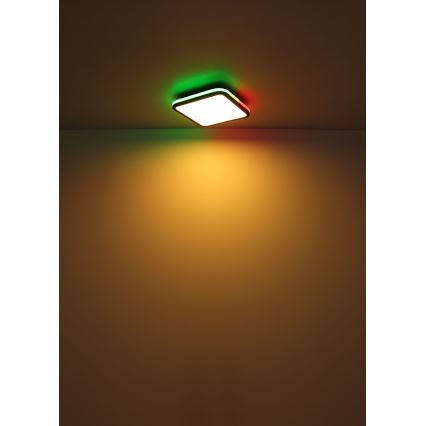 Globo - Стельовий RGBW-світильник з регулюванням яскравості LED/40W/230V 2700-6500K + пульт дистанційного керування