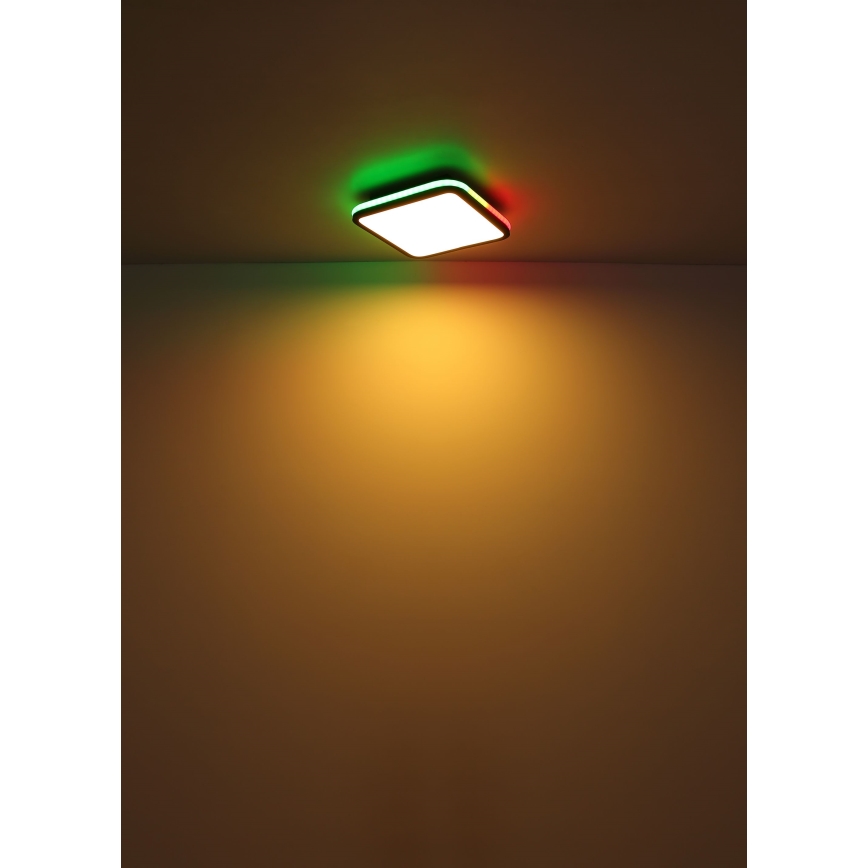 Globo - Стельовий RGBW-світильник з регулюванням яскравості LED/40W/230V 2700-6500K + пульт дистанційного керування