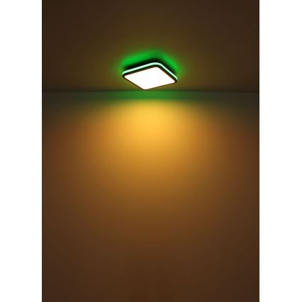 Globo - Стельовий RGBW-світильник з регулюванням яскравості LED/40W/230V 2700-6500K + пульт дистанційного керування