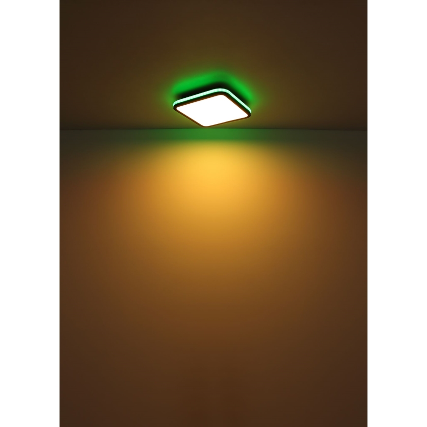 Globo - Стельовий RGBW-світильник з регулюванням яскравості LED/40W/230V 2700-6500K + пульт дистанційного керування