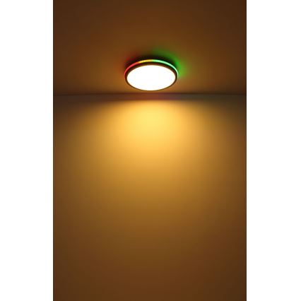 Globo - Стельовий RGBW-світильник з регулюванням яскравості LED/40W/230V 2700-6500K + пульт дистанційного керування