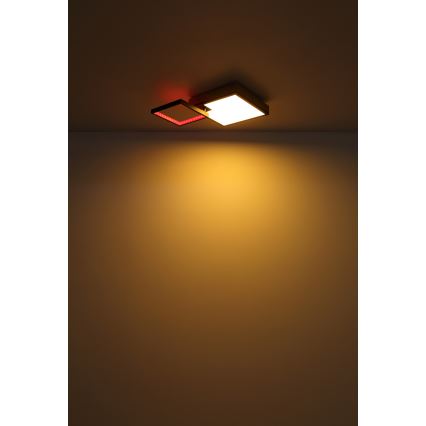 Globo - LED RGBW Світильник з регулюванням яскравості LED/21W/230V + LED/3W 2700-6500K + пульт дистанційного керування