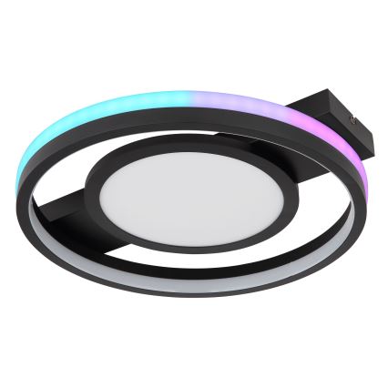 Globo - Стельовий RGBW-світильник з регулюванням яскравості LED/40W/230V 3000-6500K + пульт дистанційного керування