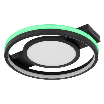 Globo - Стельовий RGBW-світильник з регулюванням яскравості LED/40W/230V 3000-6500K + пульт дистанційного керування