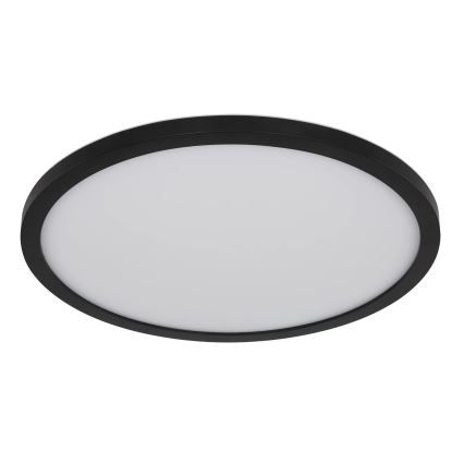 Globo - LED RGB Стельовий світильник для ванної з регулюванням яскравості LED/18W/230V 3000-6000K + пульт дистанційного керування IP44 чорний