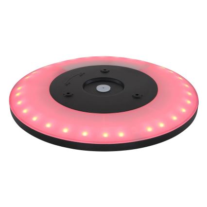Globo - Светодиодный потолочный RGB-светильник для ванной комнаты с регулированием яркости LED/18W/230V 3000-6000K + дистанционное управление IP44 черный