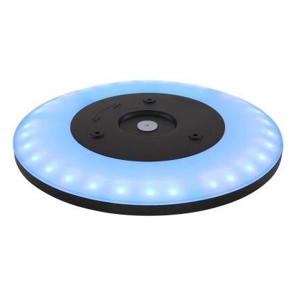 Globo - Светодиодный потолочный RGB-светильник для ванной комнаты с регулированием яркости LED/18W/230V 3000-6000K + дистанционное управление IP44 черный