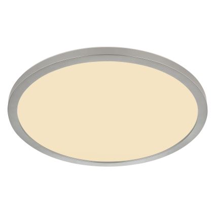 Globo - Стельовий LED світильник для ванної з регулюванням яскравості LED/18W/230V діаметр 29,4 см IP44 матовий хром