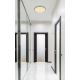 Globo - Светодиодный потолочный светильник для ванной комнаты с регулированием яркости LED/18W/230V диаметр 29,4 см IP44 хром