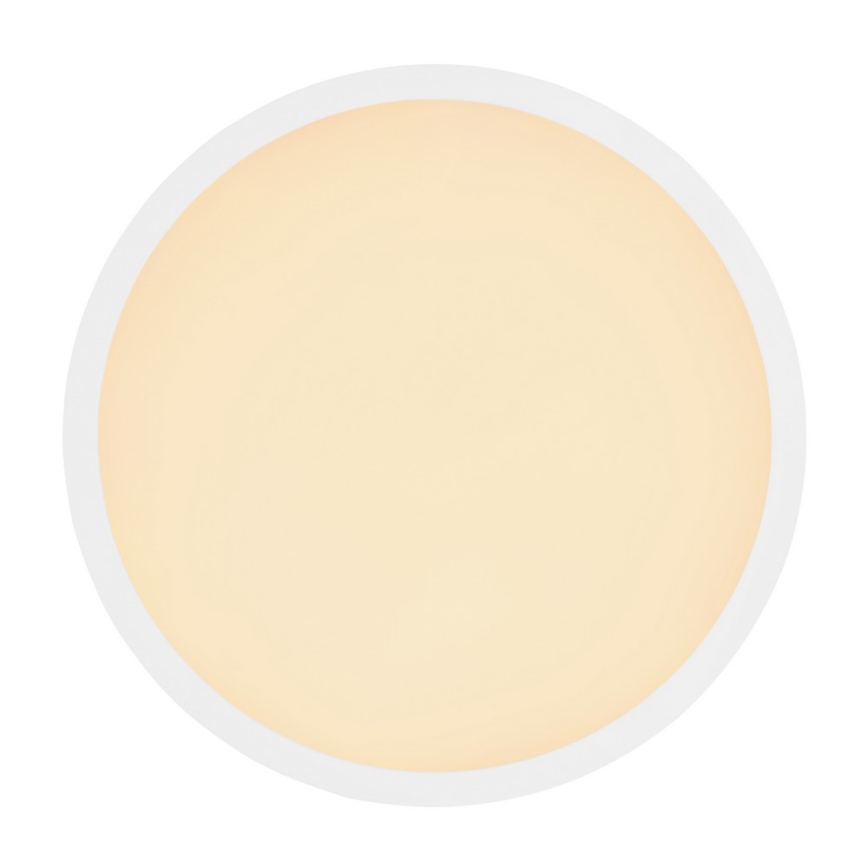 Globo - Светодиодный потолочный светильник для ванной комнаты с регулированием яркости LED/18W/230V диаметр 29,4 см IP44 белый