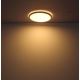 Globo - Светодиодный потолочный светильник для ванной комнаты с регулированием яркости LED/18W/230V диаметр 29,4 см IP44 белый