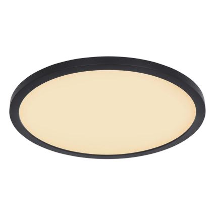 Globo - Светодиодный потолочный светильник для ванной комнаты с регулированием яркости LED/24W/230V диаметр 42 см IP44 черный