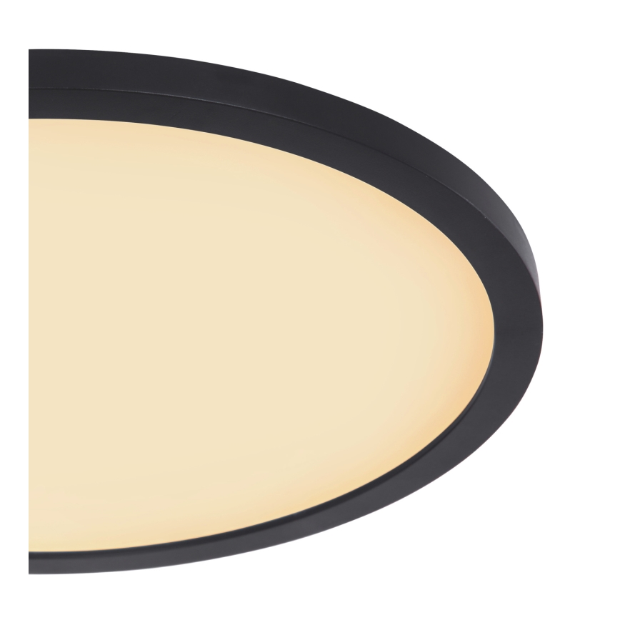 Globo - Светодиодный потолочный светильник для ванной комнаты с регулированием яркости LED/24W/230V диаметр 42 см IP44 черный