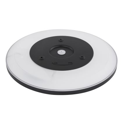Globo - Стельовий LED світильник для ванної з регулюванням яскравості LED/24W/230V діаметр 42 см IP44 чорний