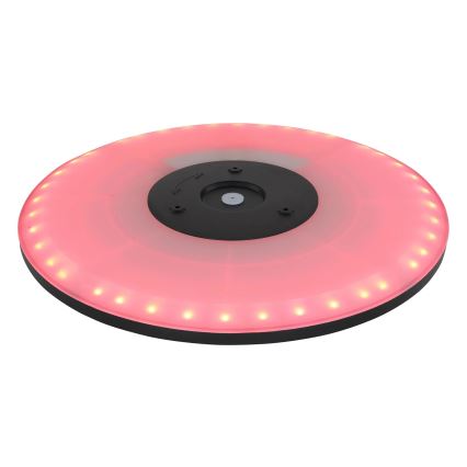 Globo - Светодиодный потолочный RGB-светильник для ванной комнаты с регулированием яркости LED/21W/230V 3000-6000K + дистанционное управление IP44 черный
