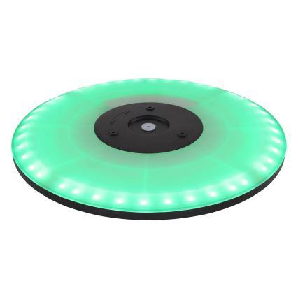 Globo - Светодиодный потолочный RGB-светильник для ванной комнаты с регулированием яркости LED/21W/230V 3000-6000K + дистанционное управление IP44 черный