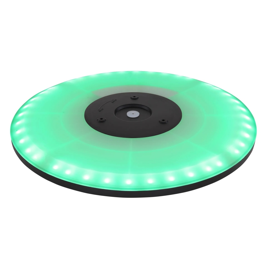 Globo - Светодиодный потолочный RGB-светильник для ванной комнаты с регулированием яркости LED/21W/230V 3000-6000K + дистанционное управление IP44 черный