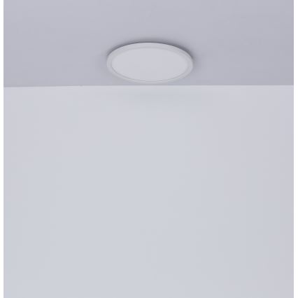 Globo - Стельовий LED світильник для ванної з регулюванням яскравості LED/24W/230V діаметр 42 см IP44 білий