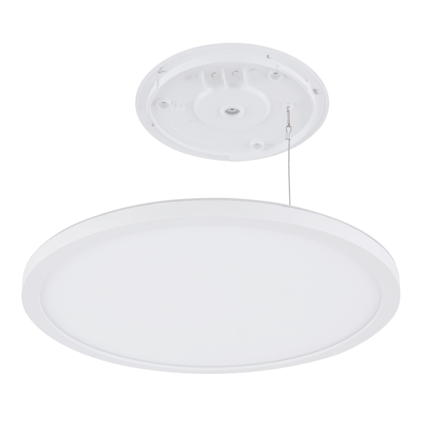 Globo - Стельовий LED світильник для ванної з регулюванням яскравості LED/24W/230V діаметр 42 см IP44 білий