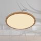 Globo - Стельовий LED світильник для ванної з регулюванням яскравості LED/24W/230V діаметр 42 см IP44 коричневий