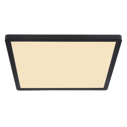 Globo - Светодиодный потолочный светильник для ванной комнаты с регулированием яркости LED/18W/230V 29,4x29,4 см IP44 черный