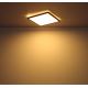 Globo - Светодиодный потолочный светильник для ванной комнаты с регулированием яркости LED/18W/230V 29,4x29,4 см IP44 черный