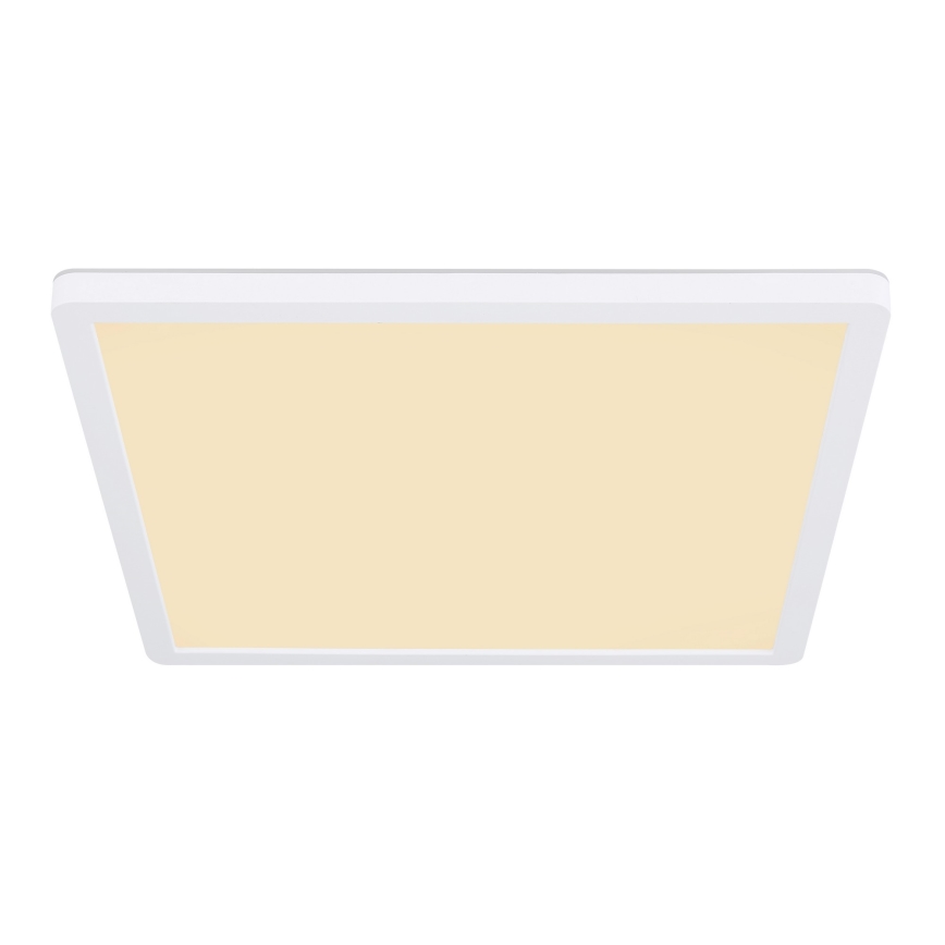 Globo - Светодиодный потолочный светильник для ванной комнаты с регулированием яркости LED/18W/230V 29,4x29,4 см IP44 белый