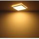 Globo - Светодиодный потолочный светильник для ванной комнаты с регулированием яркости LED/18W/230V 29,4x29,4 см IP44 белый