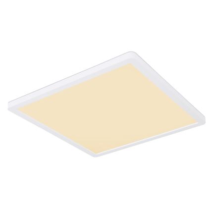 Globo - Стельовий LED світильник для ванної з регулюванням яскравості LED/18W/230V 29,4x29,4 см IP44 білий