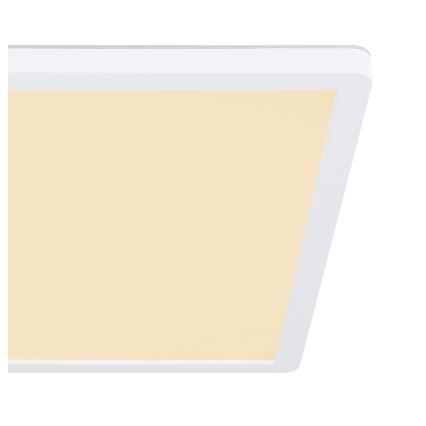 Globo - Стельовий LED світильник для ванної з регулюванням яскравості LED/18W/230V 29,4x29,4 см IP44 білий