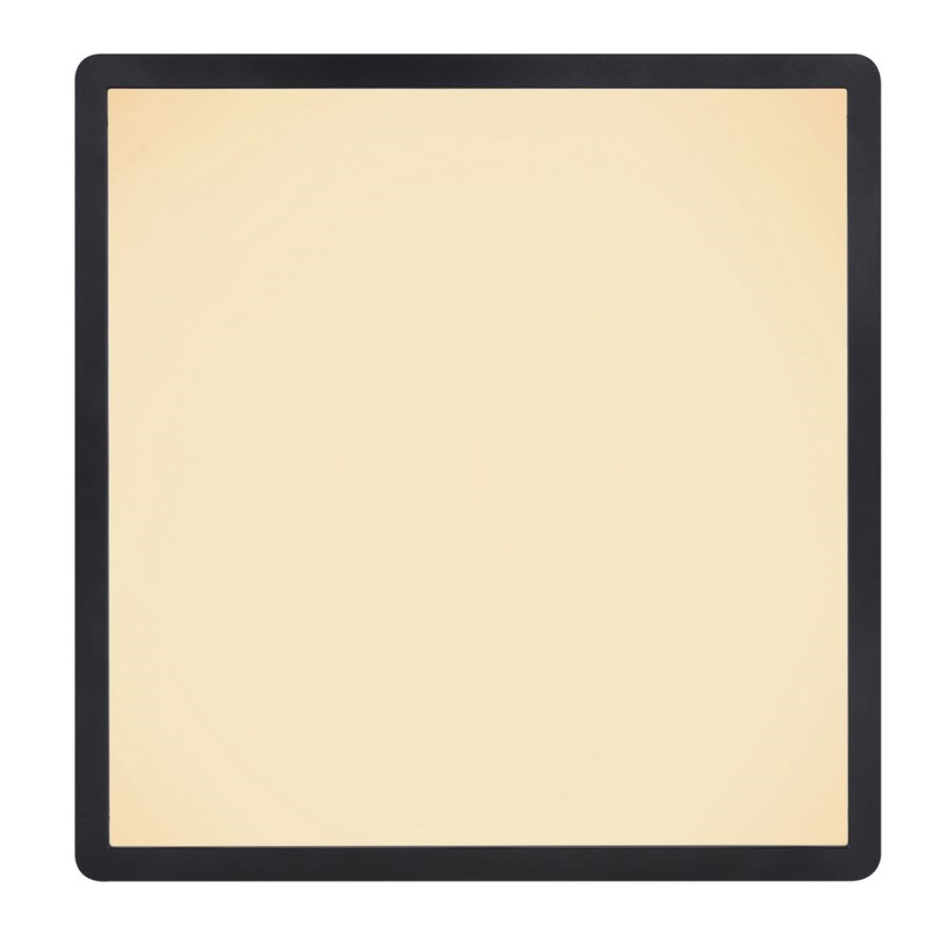 Globo - Светодиодный потолочный светильник для ванной комнаты с регулированием яркости LED/24W/230V 42x42 см IP44 черный