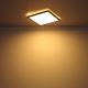 Globo - Светодиодный потолочный светильник для ванной комнаты с регулированием яркости LED/24W/230V 42x42 см IP44 черный