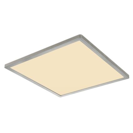 Globo - Стельовий LED світильник для ванної з регулюванням яскравості LED/24W/230V 42x42 см IP44 матовий хром