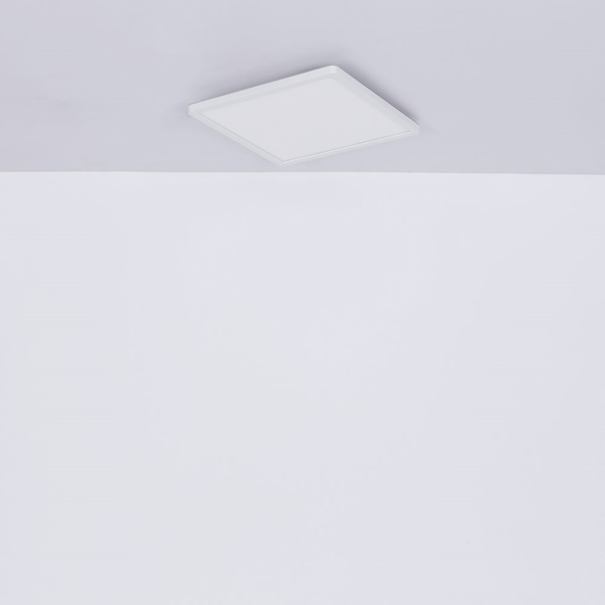 Globo - Стельовий LED світильник для ванної з регулюванням яскравості LED/24W/230V 42x42 см IP44 білий