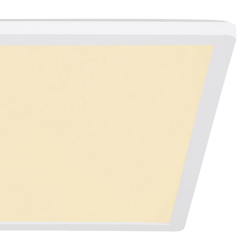 Globo - Стельовий LED світильник для ванної з регулюванням яскравості LED/24W/230V 42x42 см IP44 білий