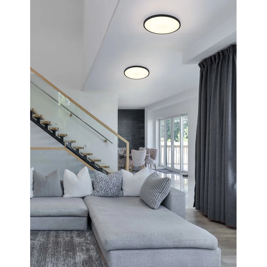 Globo - потолочный LED‑светильник LED/20W/230V 4000K диам. 30 см черный