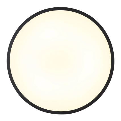 Globo - LED стельовий світильник LED/20W/230V 4000K діам. 30 см чорний