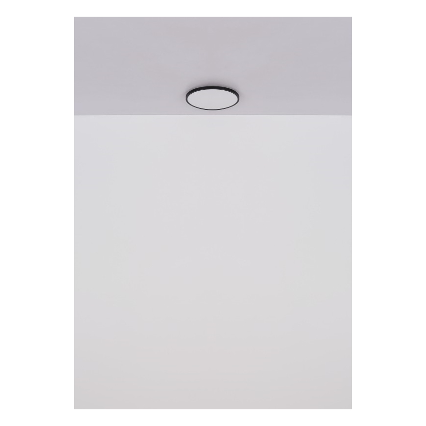 Globo - Стельовий LED світильник LED/32W/230V 4000K діаметр 40 см чорний