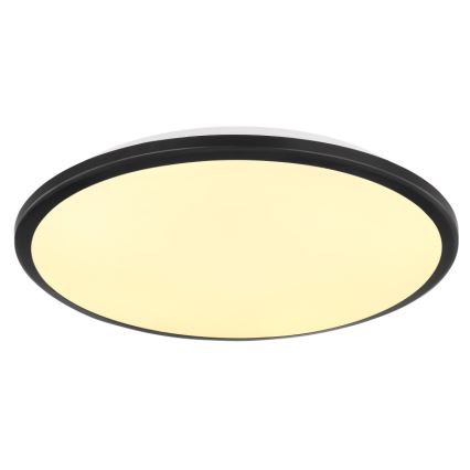 Globo - Светодиодный потолочный светильник LED/18W/230V 3000K диаметр 35 см черный