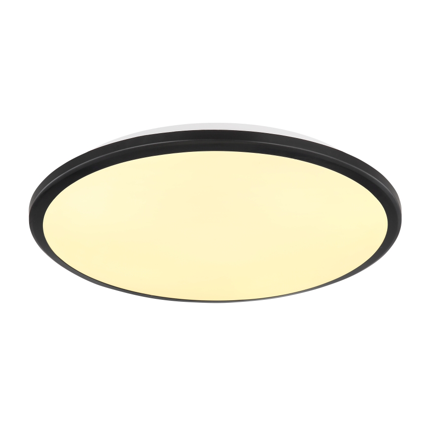 Globo - Светодиодный потолочный светильник LED/18W/230V 3000K диаметр 35 см черный