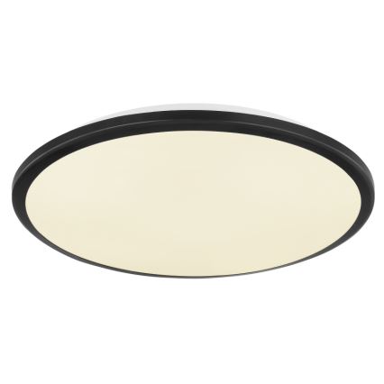 Globo - Стельовий LED світильник LED/18W/230V 4000K діаметр 35 см чорний