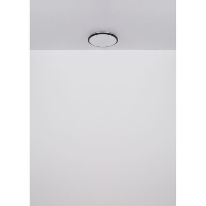 Globo - Светодиодный потолочный светильник LED/18W/230V 4000K диаметр 35 см черный