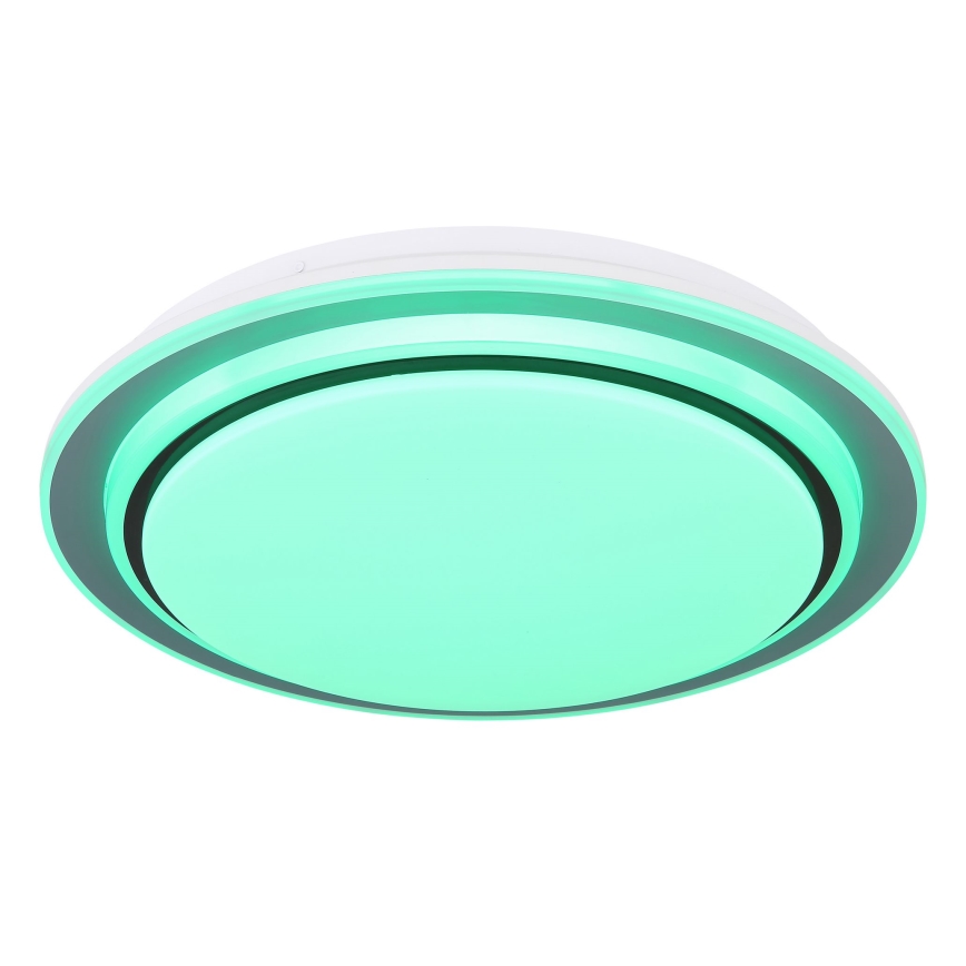 Globo - Светодиодный потолочный RGBW-светильник с регулированием яркости LED/24W/230V 2700-6500K + дистанционное управление