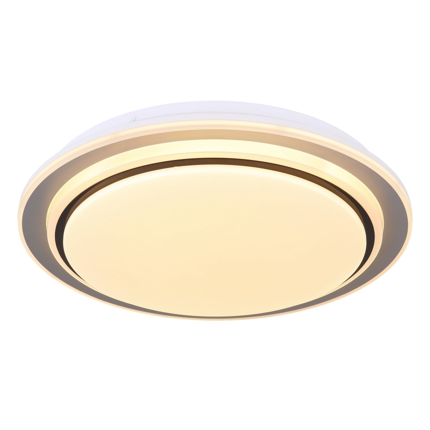Globo - Светодиодный потолочный RGBW-светильник с регулированием яркости LED/24W/230V 2700-6500K + дистанционное управление